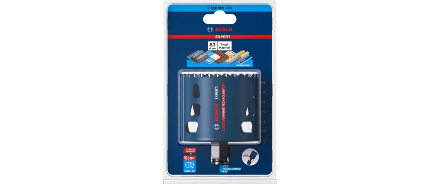 Bosch EXPERT Lochsäge 83 × 60 mm Hartmetall – für Metall