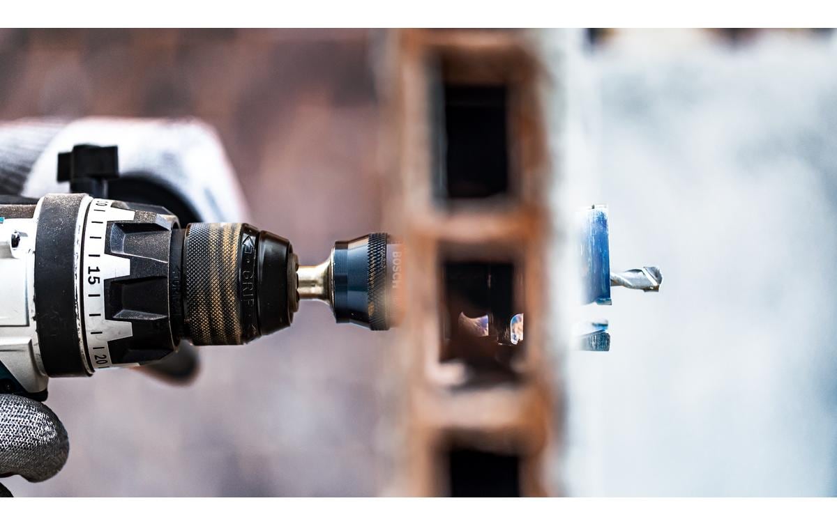 Bosch EXPERT Power Change Plus Adapter für Lochsäge 7,15 × 80 mm HSS 1/4" Sechskantschaft – für Metall, Kunststoff