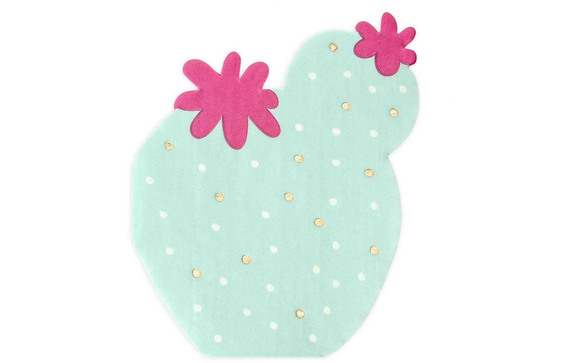 PartyDeco Servietten Kaktus, 11,5 × 13,5 cm – FSC – 20 Stk.