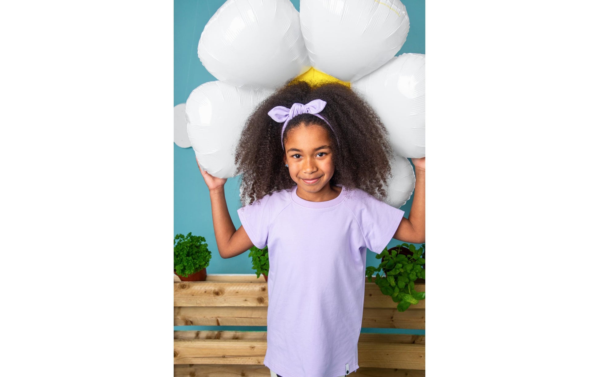 PartyDeco Folienballon Gänseblümchen – Gelb – 97 × 103 cm – 1 Stk