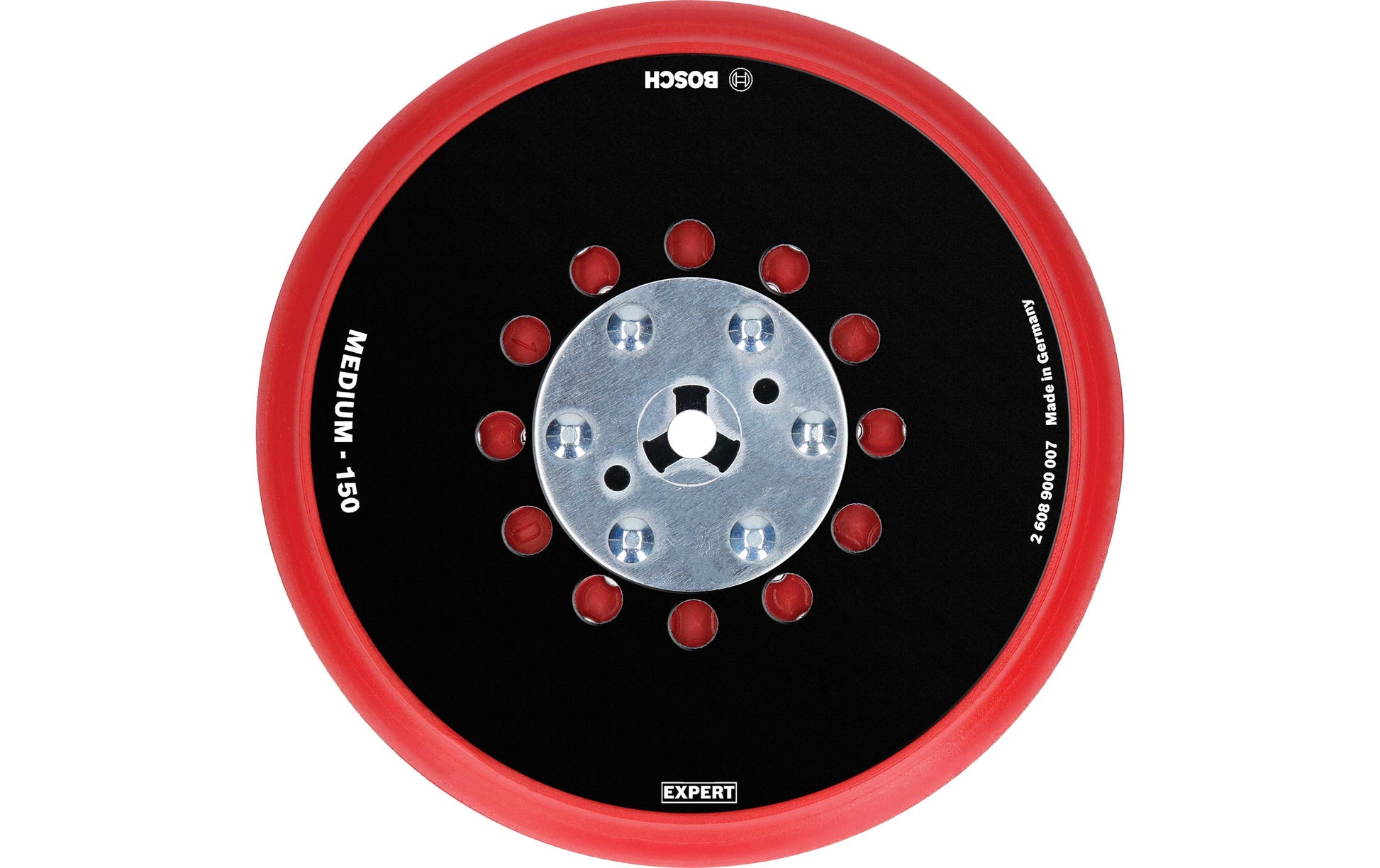 Bosch EXPERT Stützteller 150 mm – für Universal – 1 Stk – mit mittlerem Loch