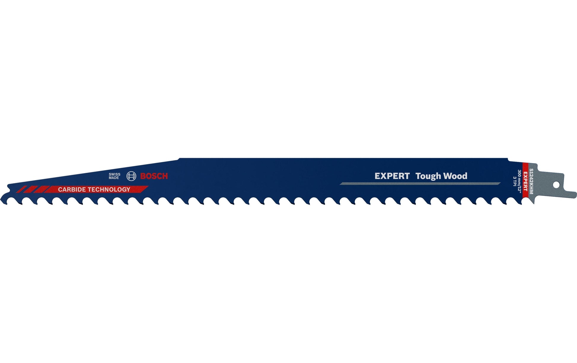 Bosch EXPERT Tough Wood Stichsägeblatt 300 × 8 mm Hartmetall – für Holz