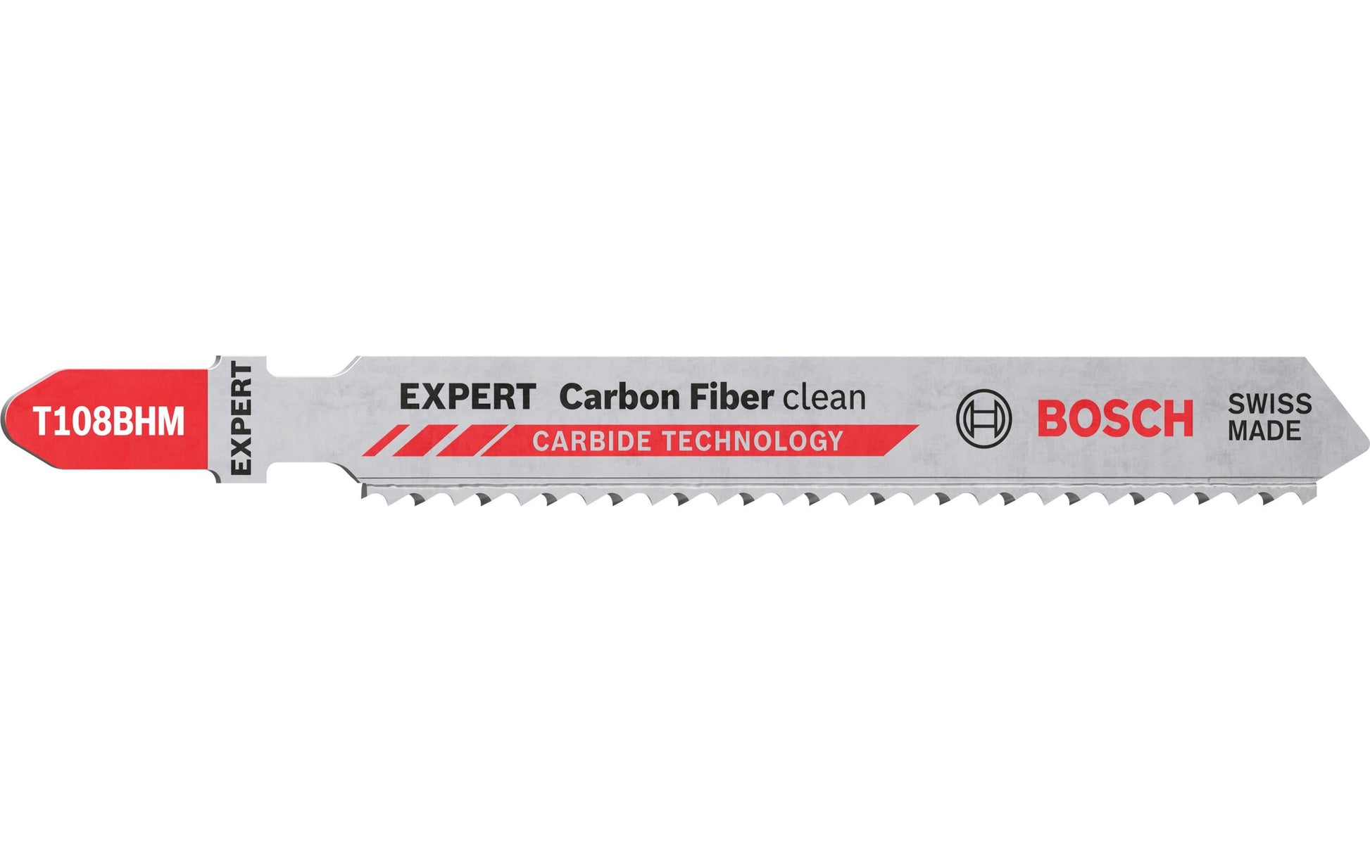 Bosch EXPERT Carbon Fiber Clean Stichsägeblatt 92 mm Hartmetall – 3 Stk – für Faserplatte, Kunststoff