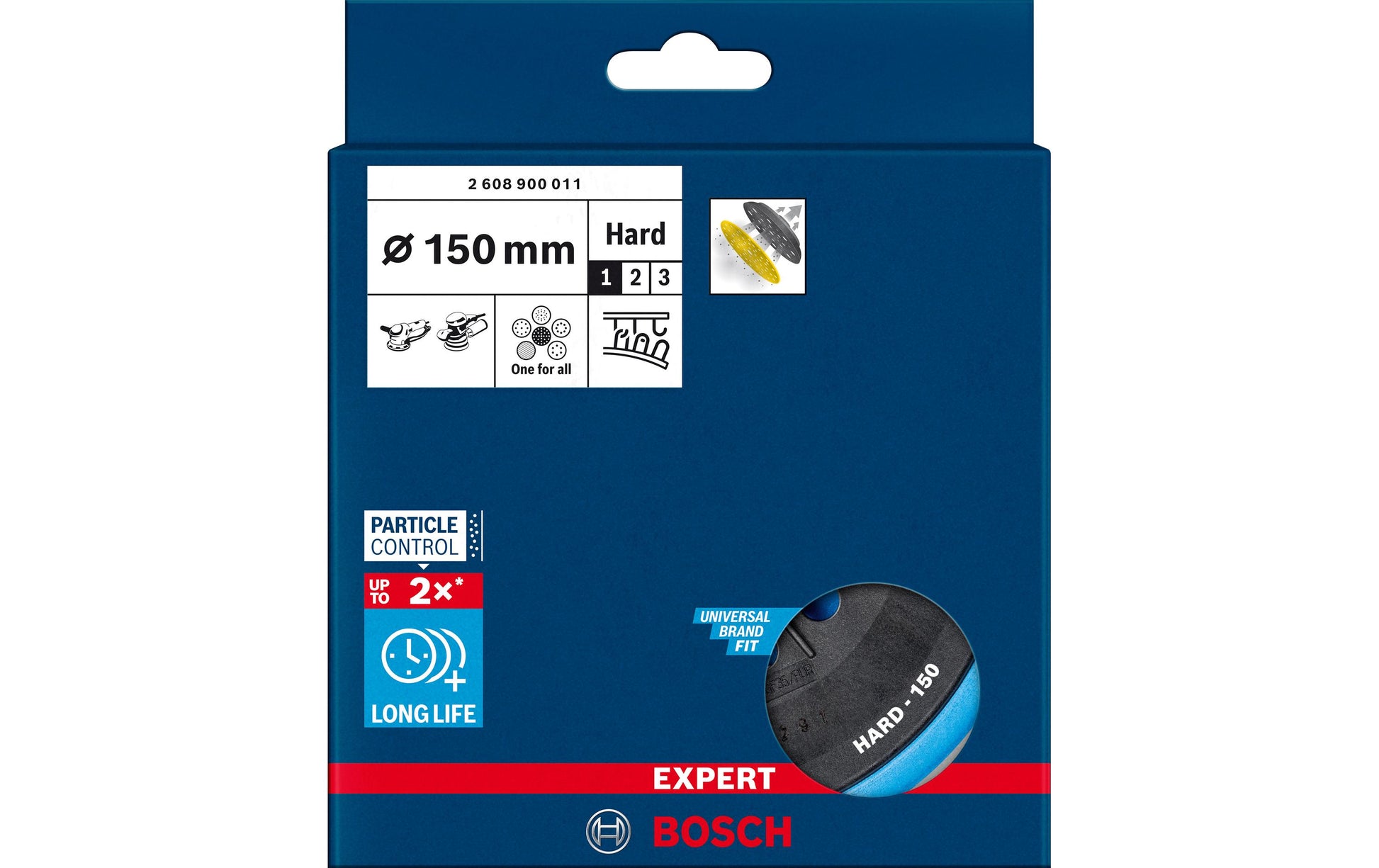 Bosch EXPERT Stützteller 150 mm – für Universal – 1 Stk