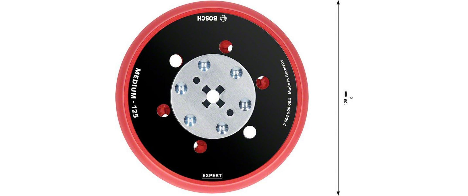 Bosch Stützteller, Multihole, EXPERT, 125 mm