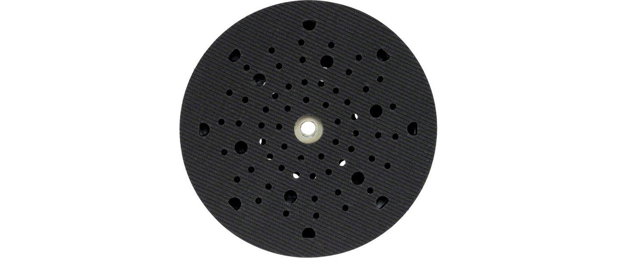 Bosch Stützteller, 150 mm, schwarz, rot