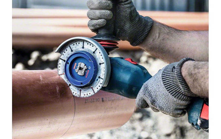 Bosch Diamanttrennscheibe, EXPERT, 125 mm, blau, grau
