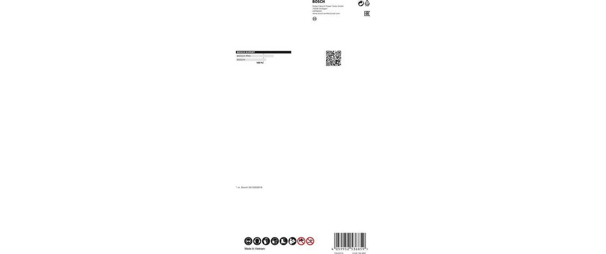 Bosch Trennscheibe, EXPERT Diamond, 230 mm × 22 mm, blau