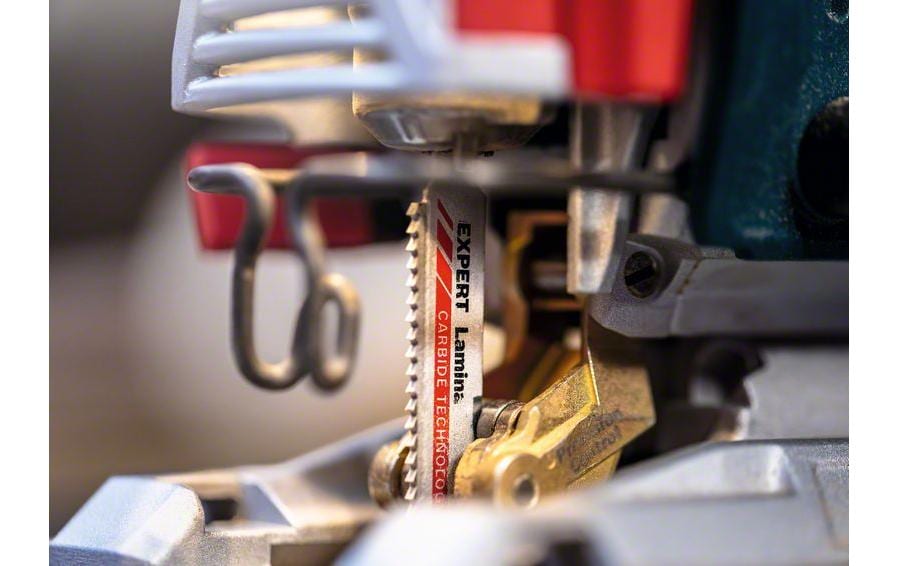 Bosch Professionelles EXPERT Stichsägeblatt 92 mm Hartmetall – für Laminat – 3 Stk – 14 TPI