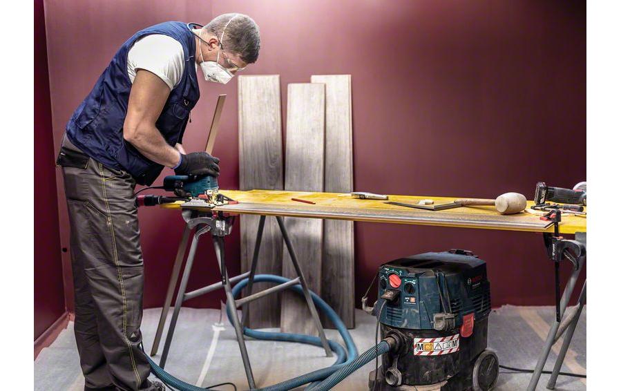 Bosch Professionelles EXPERT Stichsägeblatt 92 mm Hartmetall – für Laminat – 3 Stk – 14 TPI