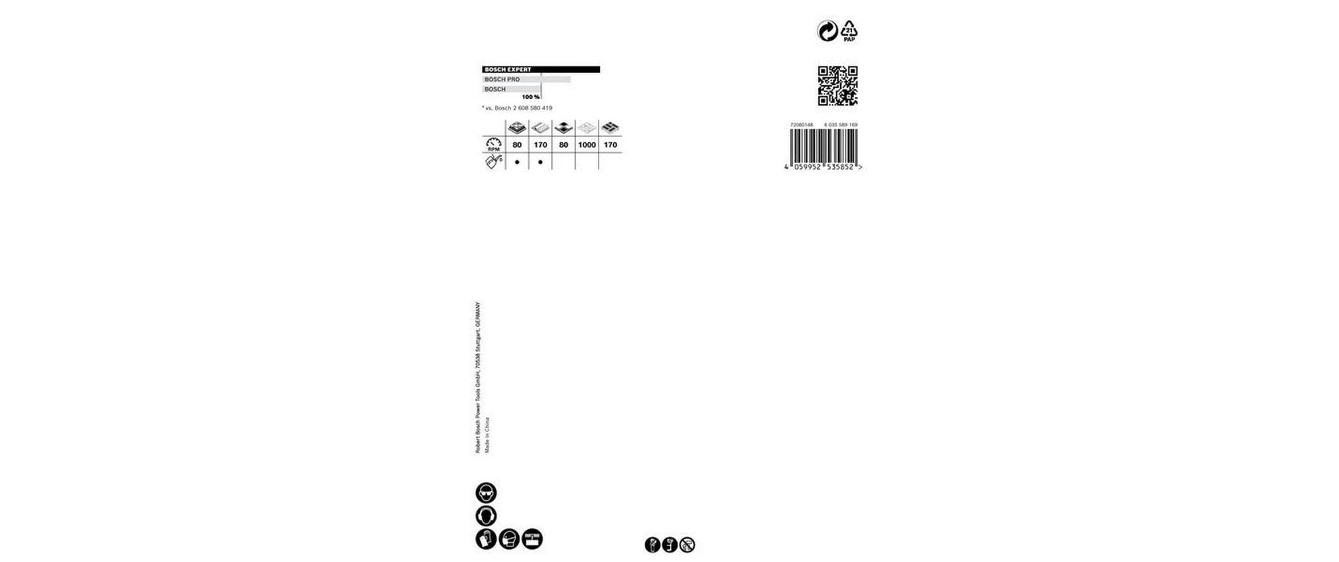 Bosch Professionelle EXPERT Lochsäge 102 mm – für Fliesen