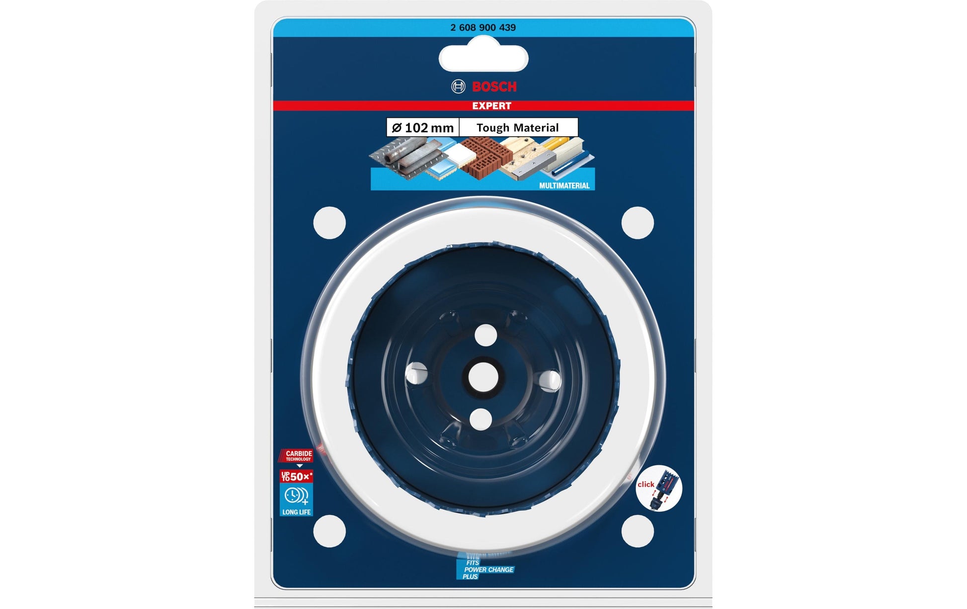 Bosch Professionelle EXPERT Lochsäge 102 mm – für Fliesen