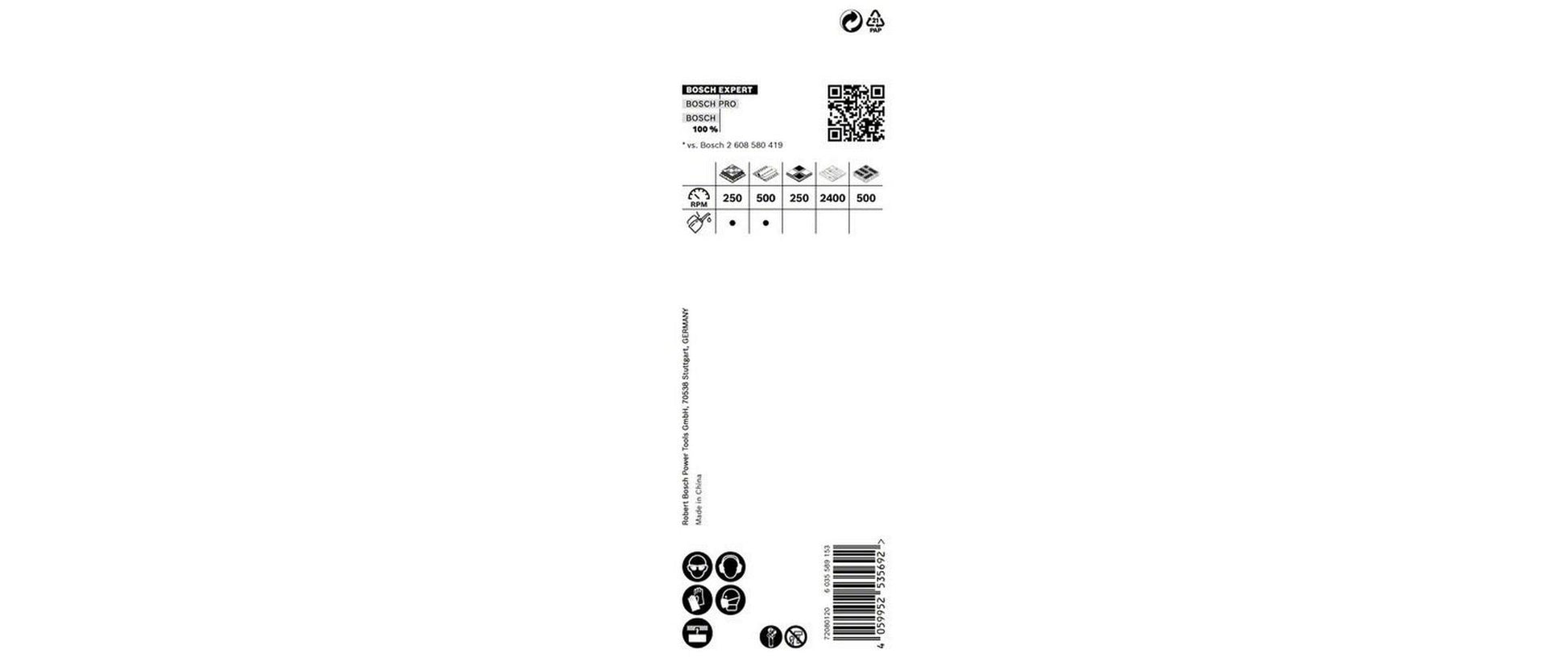 Bosch Lochsäge, EXPERT Tough Material, 35 mm, blau