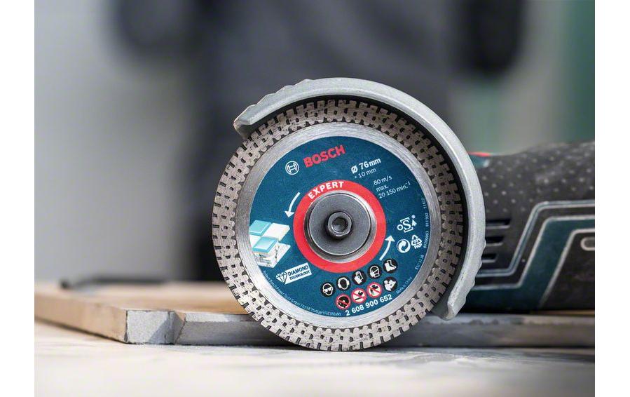 Bosch Diamanttrennscheibe, EXPERT HardCeramic, 76 mm