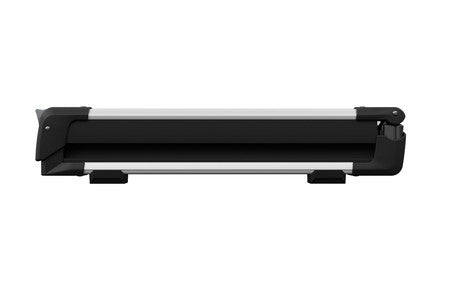 Thule Skiträger SnowPack 7324 – abschliessbar – für WingBar/SlideBar/SquareBar – 4 Ski/2 Snowboards