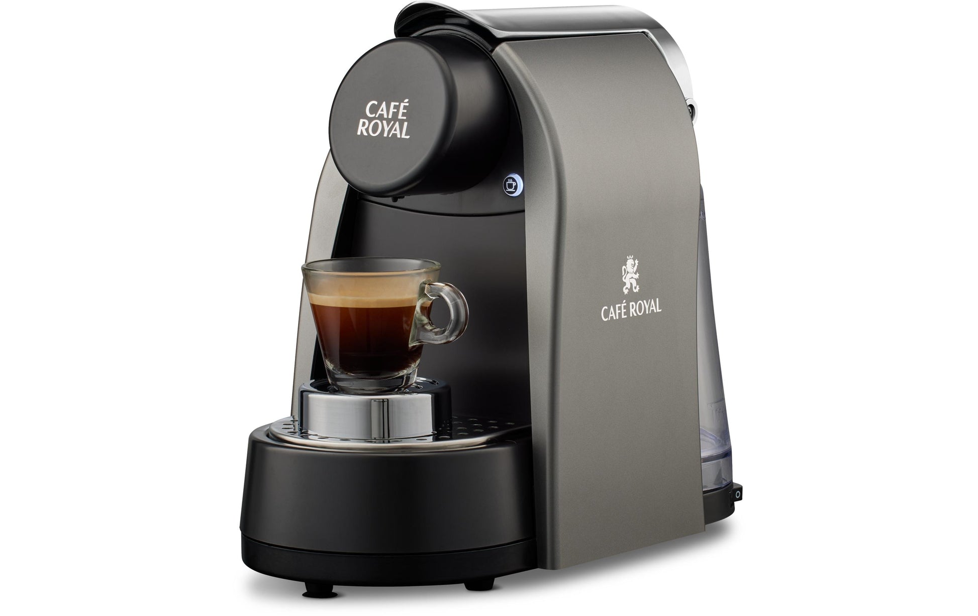Café Royal CRpro-100 Kapselmaschine – für Café Royal Professional Pads, 1 l, Grau