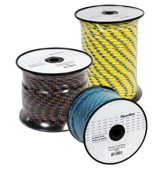 SpanSet Kordel Polypropylen, grün, 2-flechtig Ø 8 mm × 10 m, 1100 kg