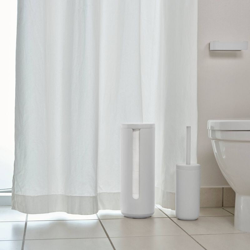 Zone Denmark Ume – Toilettenpapierhalter – Aluminium, weiss, wandmontiert, 7,6 × 16,4 × 4 cm
