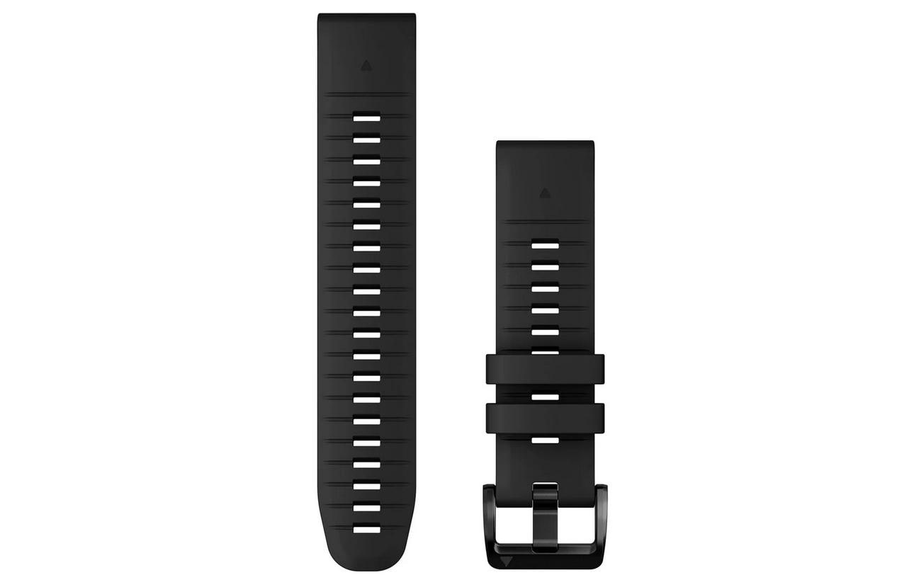 Garmin fēnix 7 QuickFit Armband – für fēnix 7, Forerunner 945, epix Gen 2, Schwarz, 22 mm, Silikon