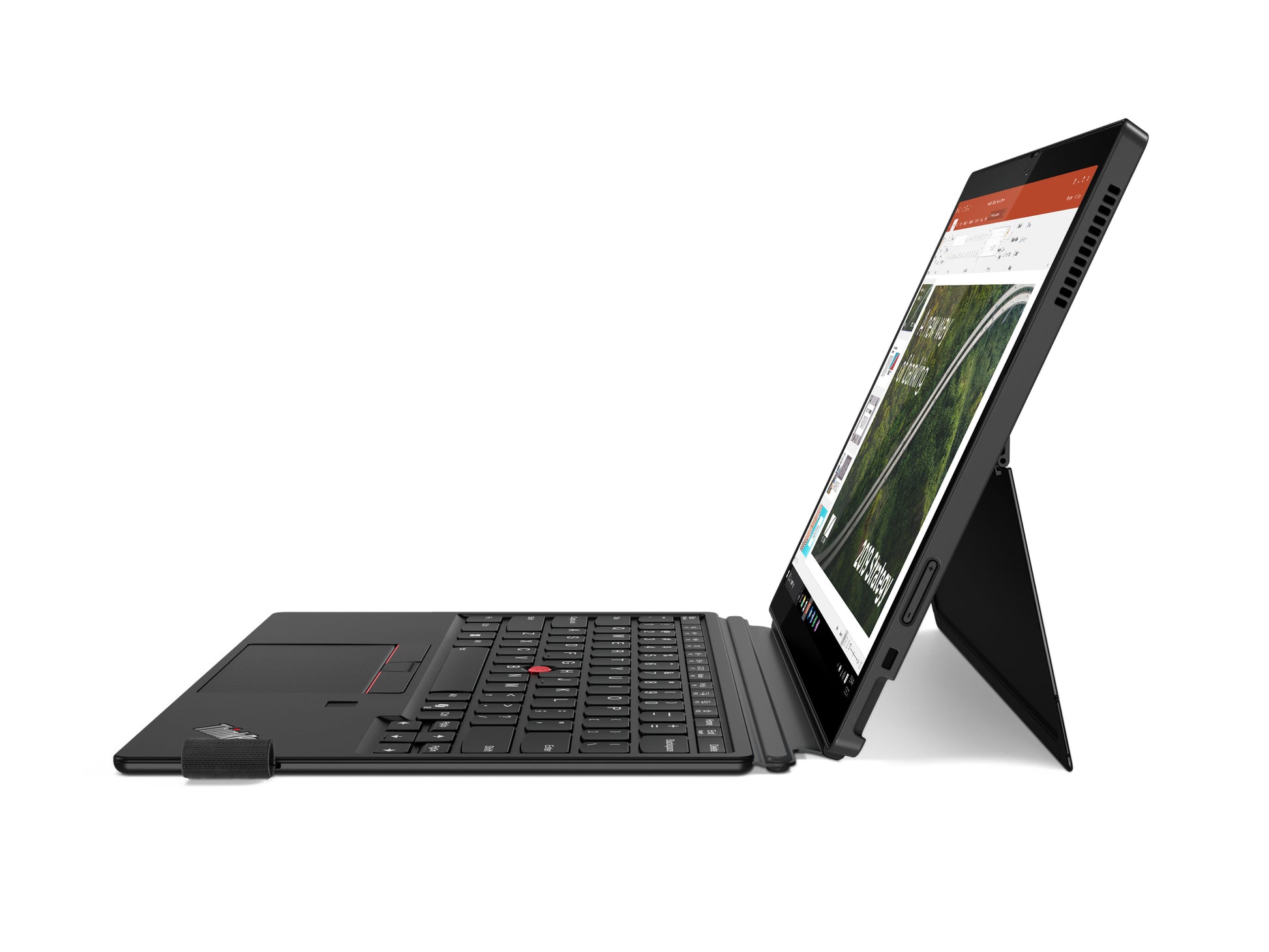 Lenovo ThinkPad X12 Detachable Gen 2 – 12,3", 512 GB, 16 GB, WLAN + 4G, Windows 11 Pro, Schwarz