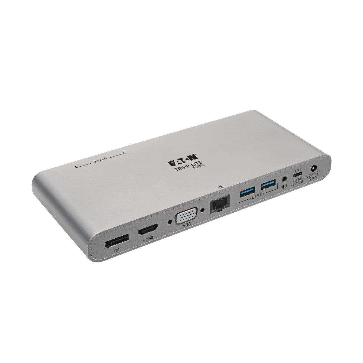 Tripp Lite U442-DOCK4-INT Dockingstation – USB-C, 1× DP, 1× HDMI, 1× VGA, 4× USB-A, 2× USB-C, 100 W PD, GbE