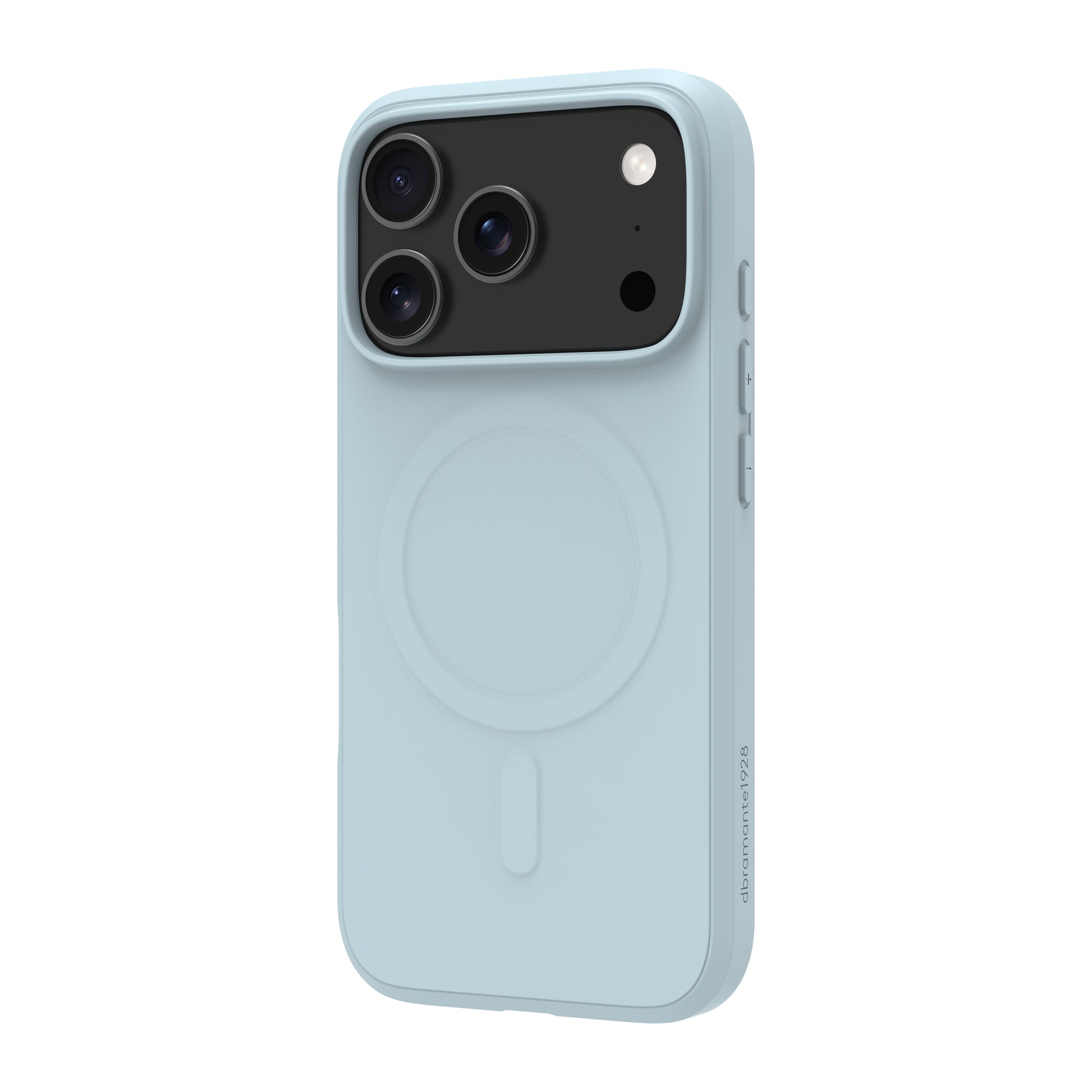 dbramante1928 Greenland Pro MS Backcover – für Apple iPhone 17 Pro, Kunststoff, 100% recycelt, Hellblau