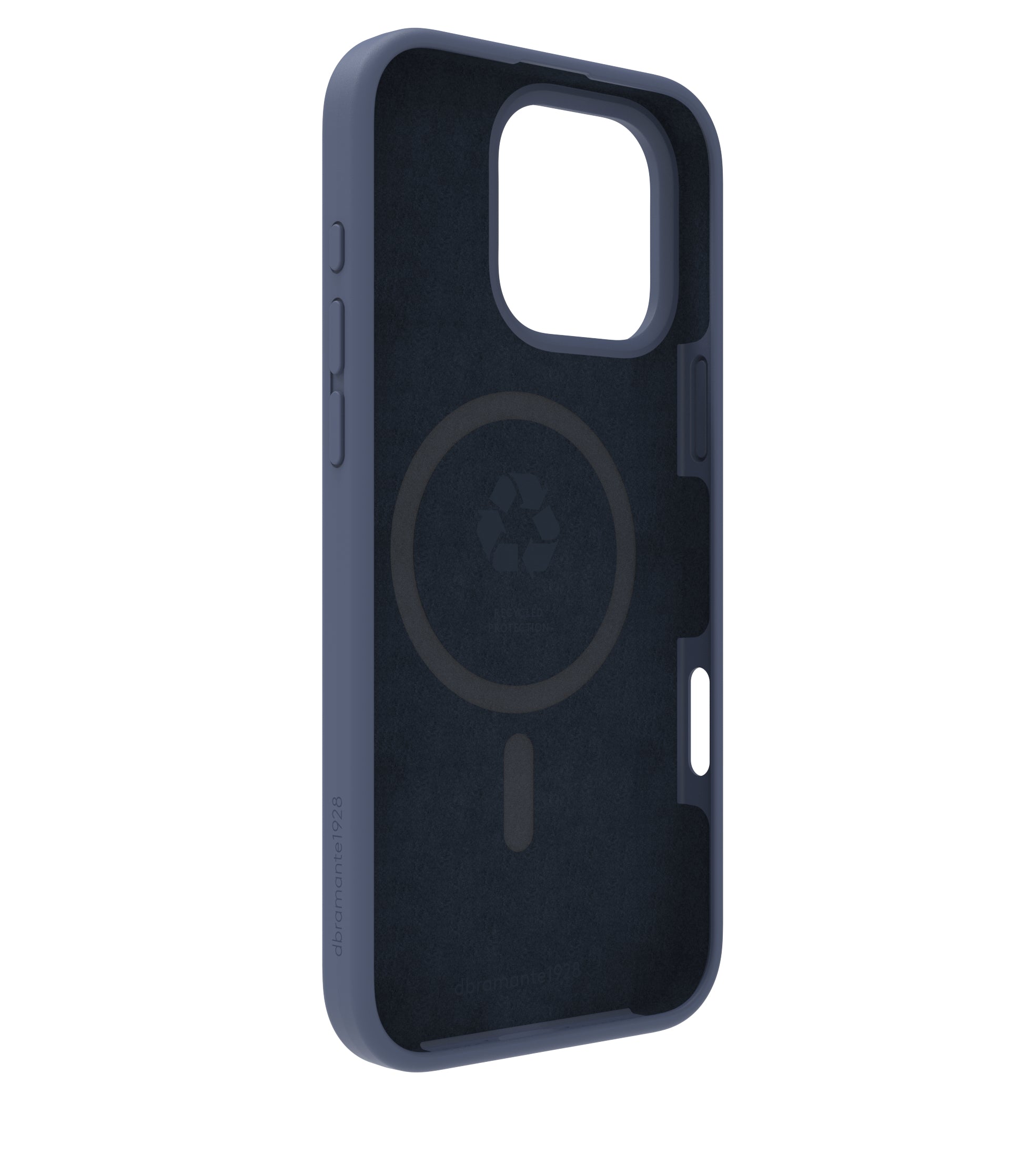 dbramante1928 Monaco Backcover – für Apple iPhone 16 Pro Max – MagSafe, Silikon, Pacific Blue