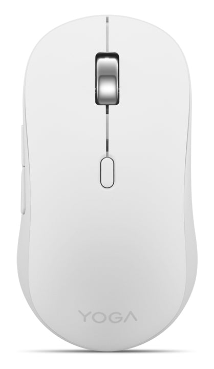 Lenovo Yoga Mouse Office – Maus – Kabellos (Bluetooth), beidhändig, Weiss