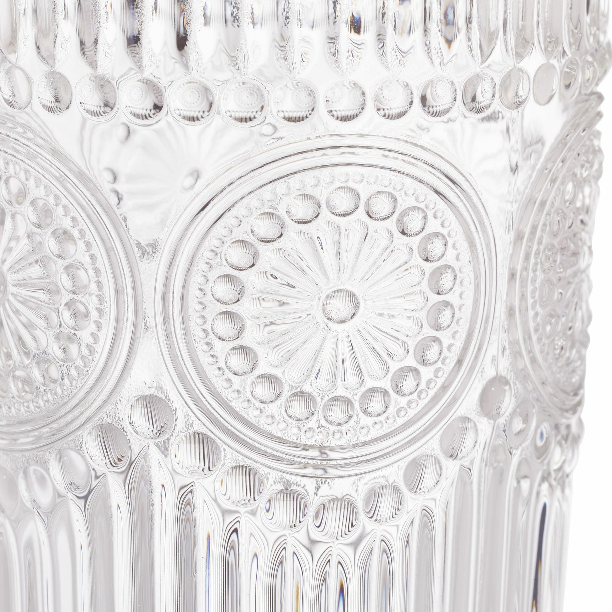 Relaxdays Trinkglas – 300 ml, Ø 8 cm, H 10 cm, Glas, Transparent