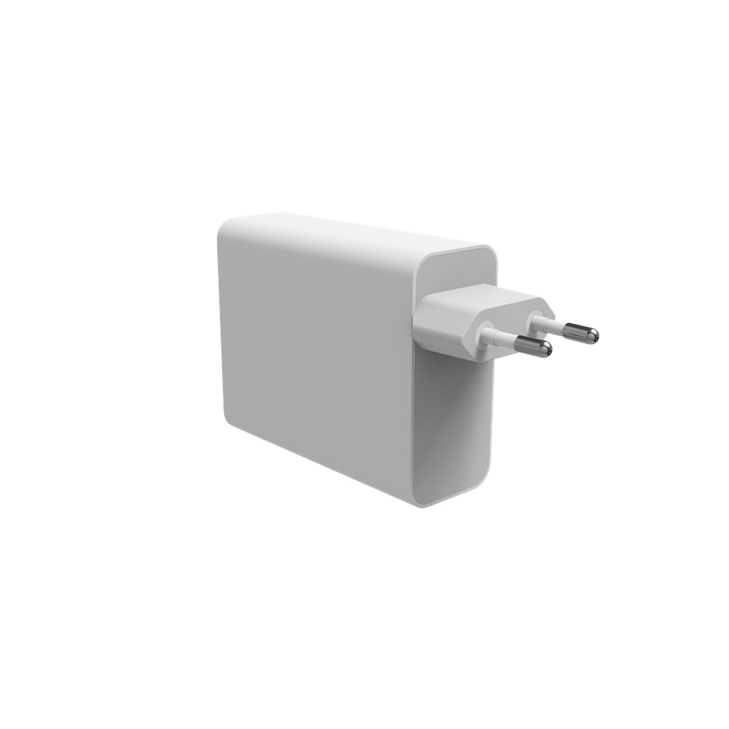 mophie Speedport 140 USB-Ladegerät 140 W – USB-C×3 – PD, GaN, EU-Stecker (Typ C) – Weiss