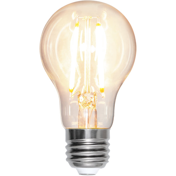 Star Trading LED-Leuchtmittel E27 A60 – Warmweiss 2700 K, 1000 lm, 8 W – IP20 – 10 Stk. – Transparent, Glas