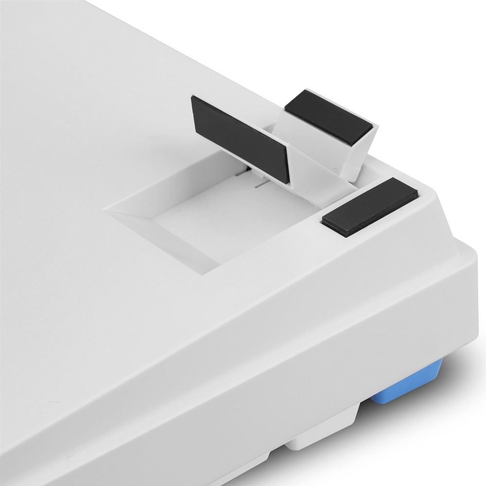 Sharkoon SKILLER SGK50 S3 PBT – Gaming-Tastatur 75% – Mechanisch, RGB – USB-C – QWERTZ (DE) – Weiss