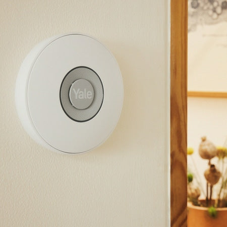 Yale AL-IS-1A-W – Sirene, Funk (868 MHz), 85 dB – Weiss, für Yale Smart Alarm