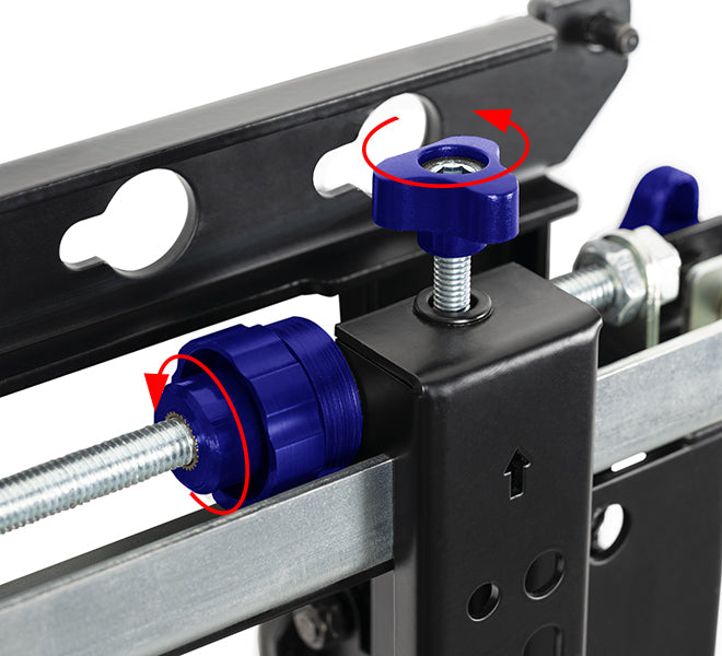 B-Tech Videowand-Stand, ausziehbar, ultraflach, VESA 600×400