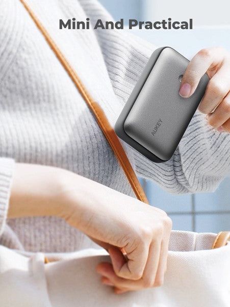 AUKEY Powerbank 20000 mAh, PD 20 W, Grau
