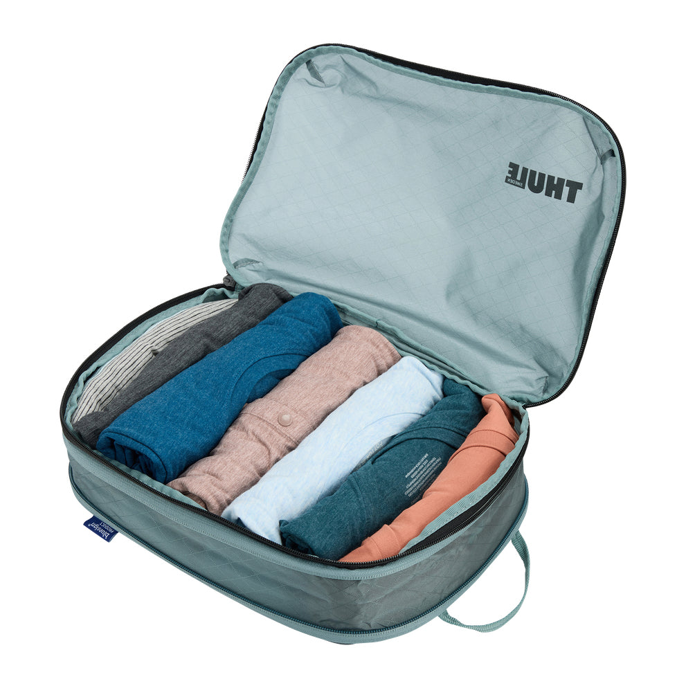 Thule Packungswürfel – mit Tragegriff, ausziehbar, bluesign – 3 l – grau – Nylon – 1 Stk.