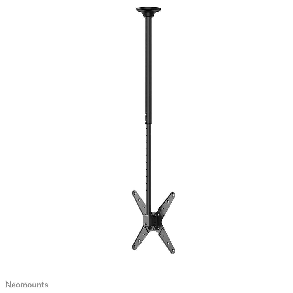 Neomounts FPMA-C340BLACK – Deckenhalterung, schwenkbar, für 32–75″, VESA 400×400, bis 50 kg, höhenverstellbar