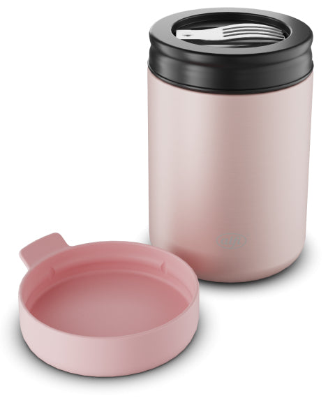 Alfi Thermo-Foodbehälter – 350 ml, 8,8 × 8,8 × 13,3 cm, Edelstahl, mit Schwenkverschluss, auslaufsicher