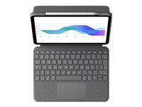 Logitech Apple Folio Touch – Tastatur – für iPad Air (4. Gen)