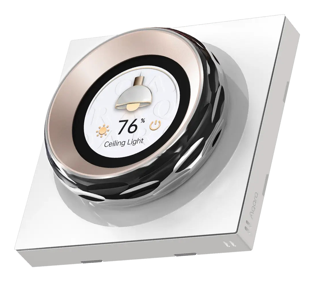 Aqara Touchscreen Dial V1 – Smart-Display – Touchscreen, Amazon Alexa, Google Home – für Apple Home, Matter