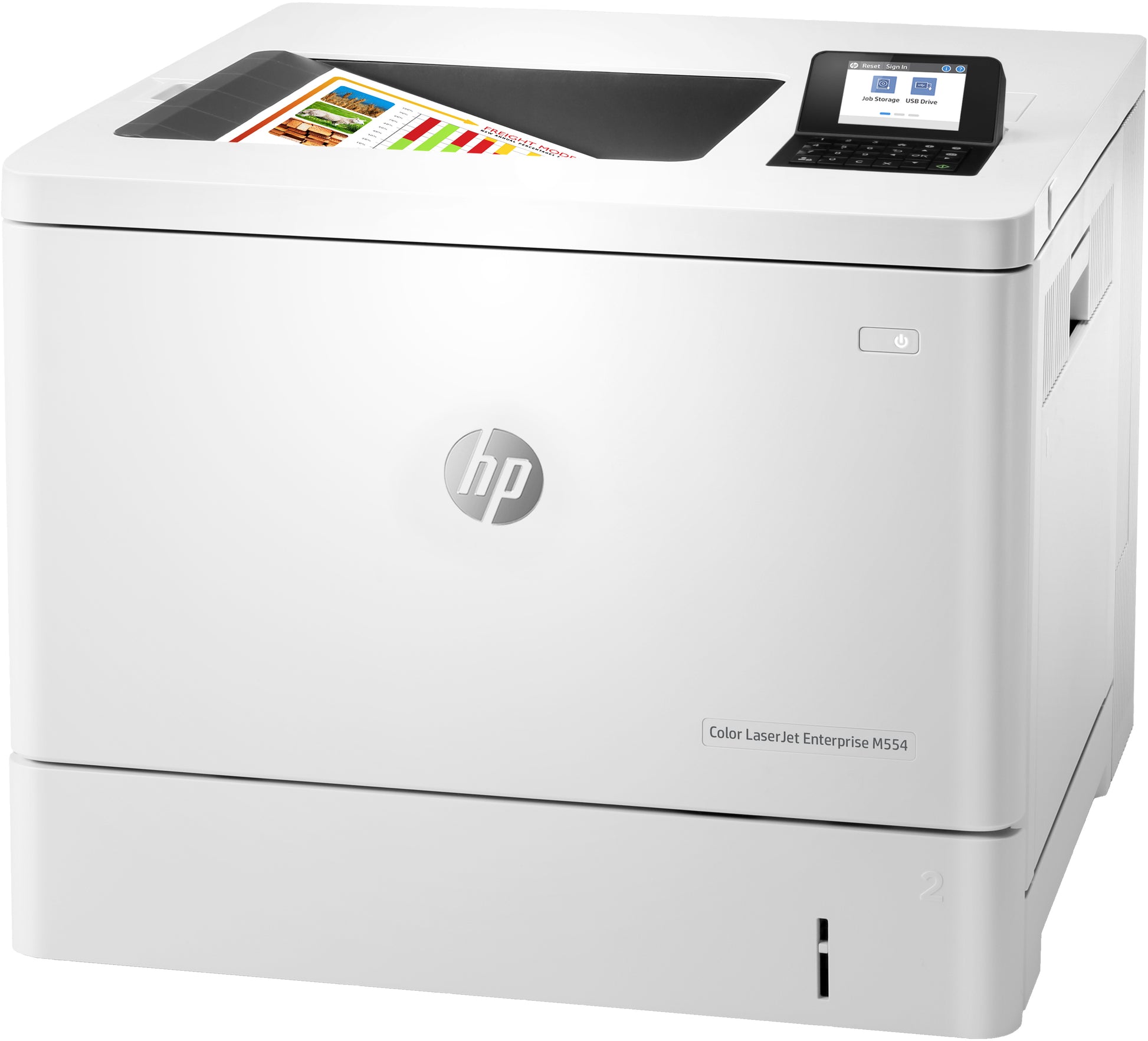 HP LaserJet Enterprise M554 dn – A4, Farbe, Duplex, 1200 × 1200 dpi