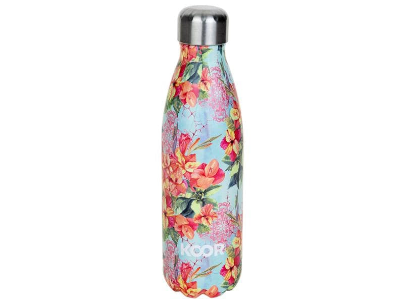 KOOR Isolierflasche 500 ml – Doppelwandig, Edelstahl, Schraubdeckel