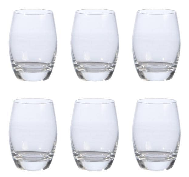 Arcoroc Trinkglas Malea – 6er Set, 300 ml, Ø 7,7 cm, H 10,5 cm, Gehärtetes Glas, Transparent, spülmaschinenfest