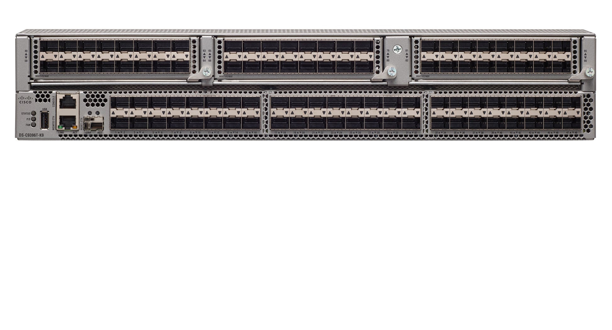 HPE SN6630C – Verwalteter 32Gb Fibre Channel Switch – 96× SFP+, 2U, 19"