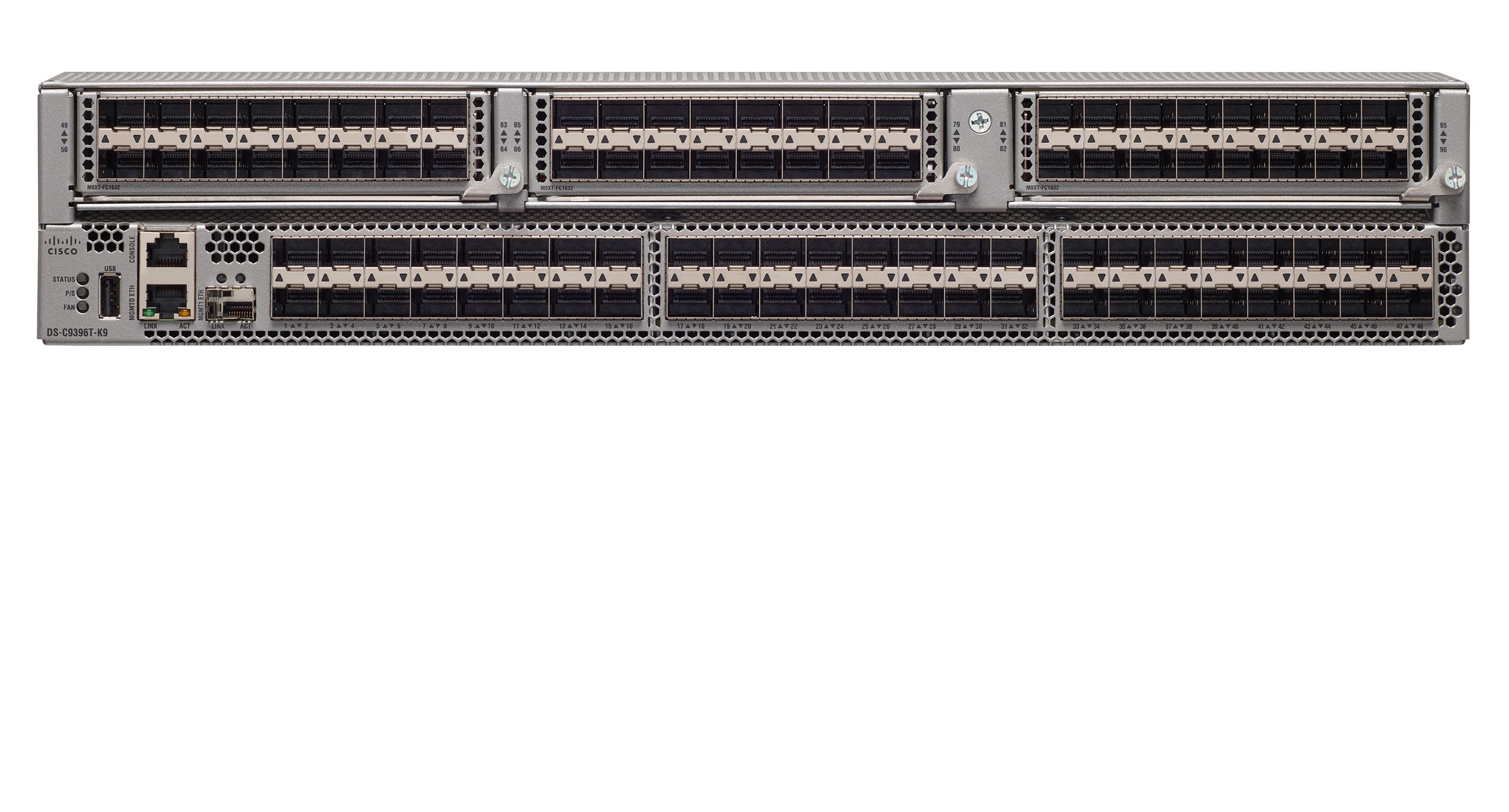 HPE SN6630C – Verwalteter 32Gb Fibre Channel Switch – 96× SFP+, 2U, 19"