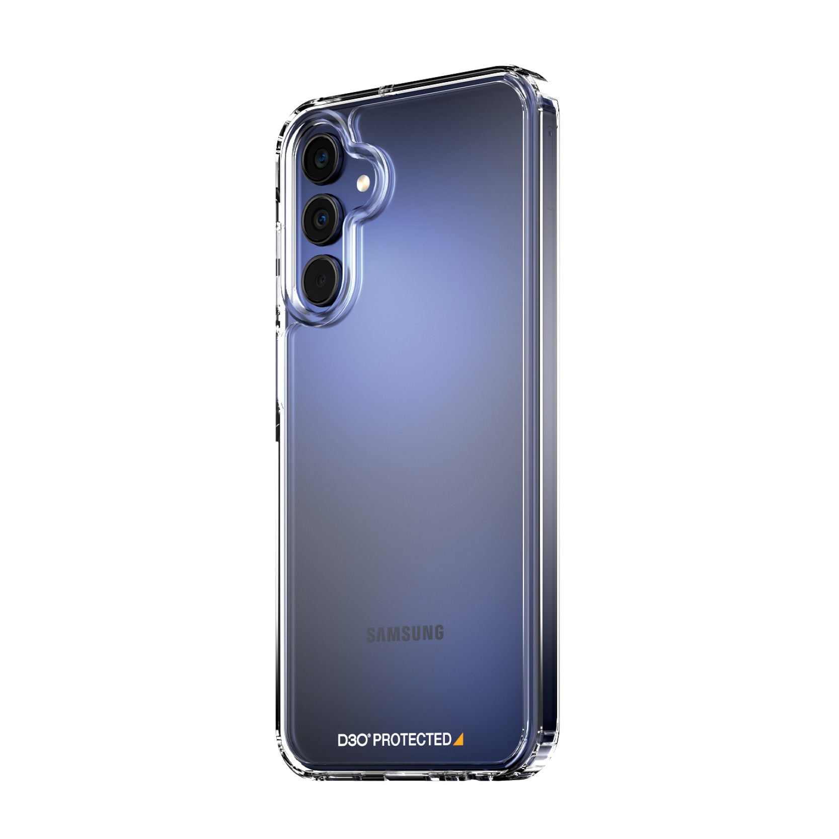 PanzerGlass HardCase D3O Backcover – für Samsung Galaxy A15/A15 5G, PET, Transparent