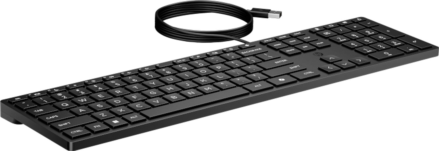 HP 320K G2 – Tastatur – kabelgebunden, USB – Schwarz