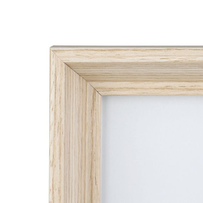 EGLO Bilderrahmen – für 20 × 25 cm – Glas & MDF & Holz, braun