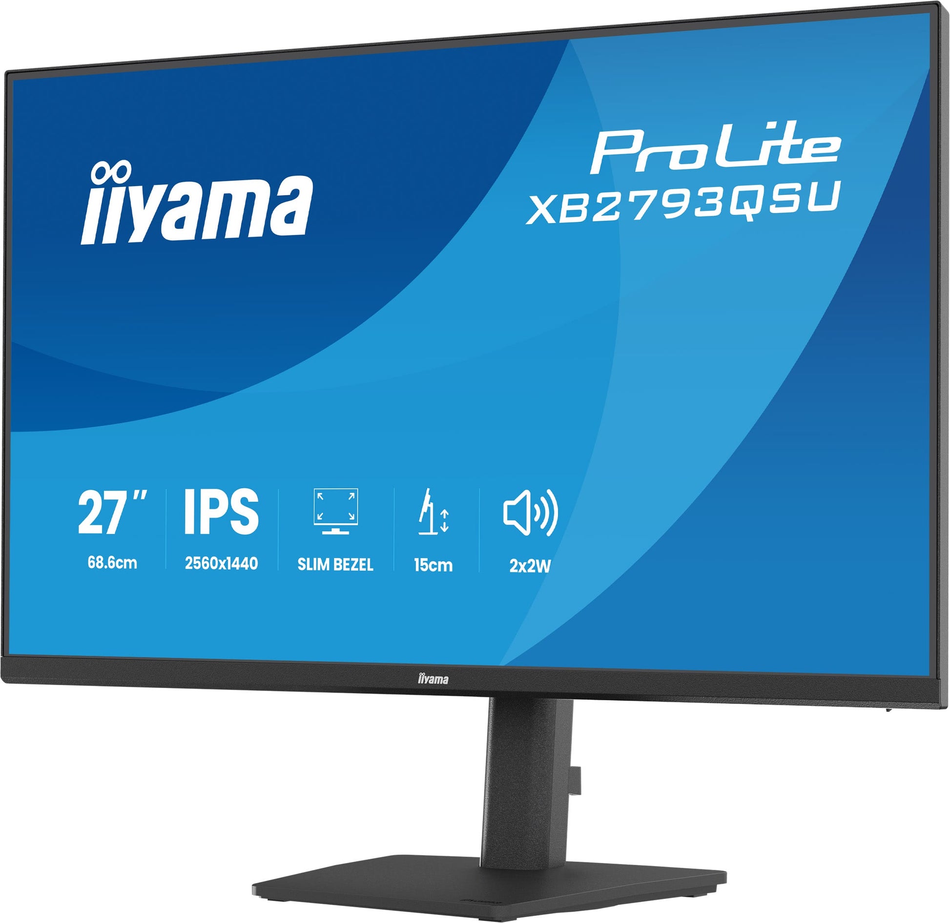 iiyama XB2793QSU-B1 – 27", 2560 × 1440 (WQHD), IPS