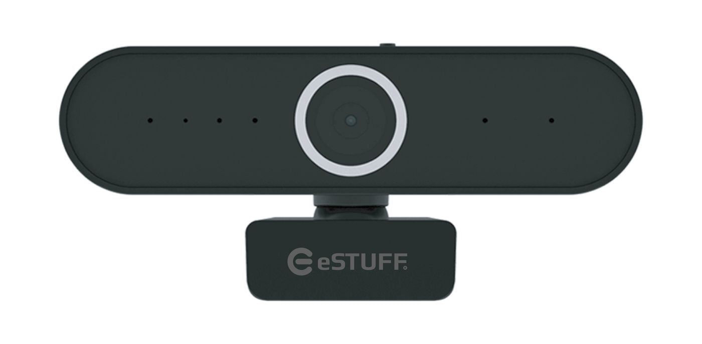 eSTUFF G625 – Webcam – Full HD 1080p, bis 30 fps, USB, Privacy-Shutter